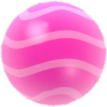 Pink candy