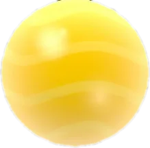 Yellow candy